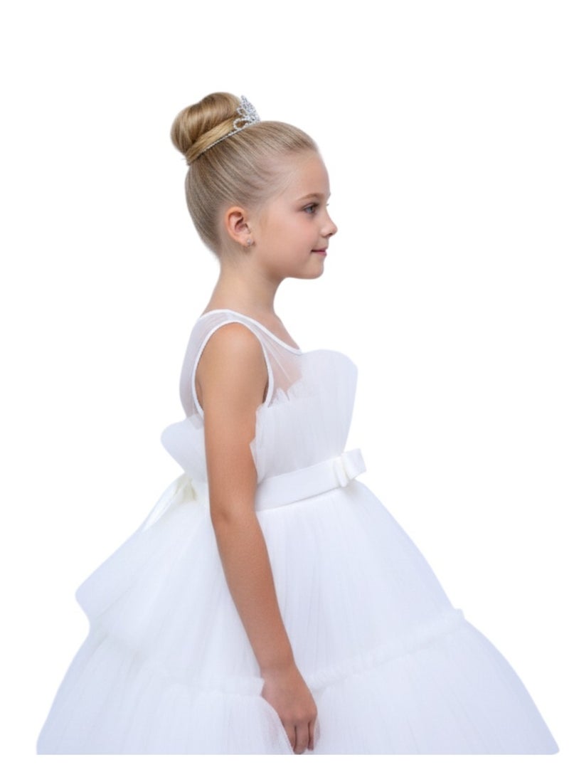 D'Daniela Tulle Hi-Lo Dress - Image 2